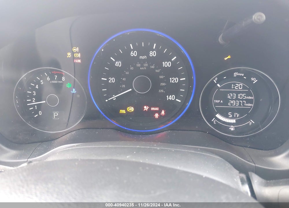 2016 HONDA HR-V EX-L VIN: 3CZRU6H79GM731740