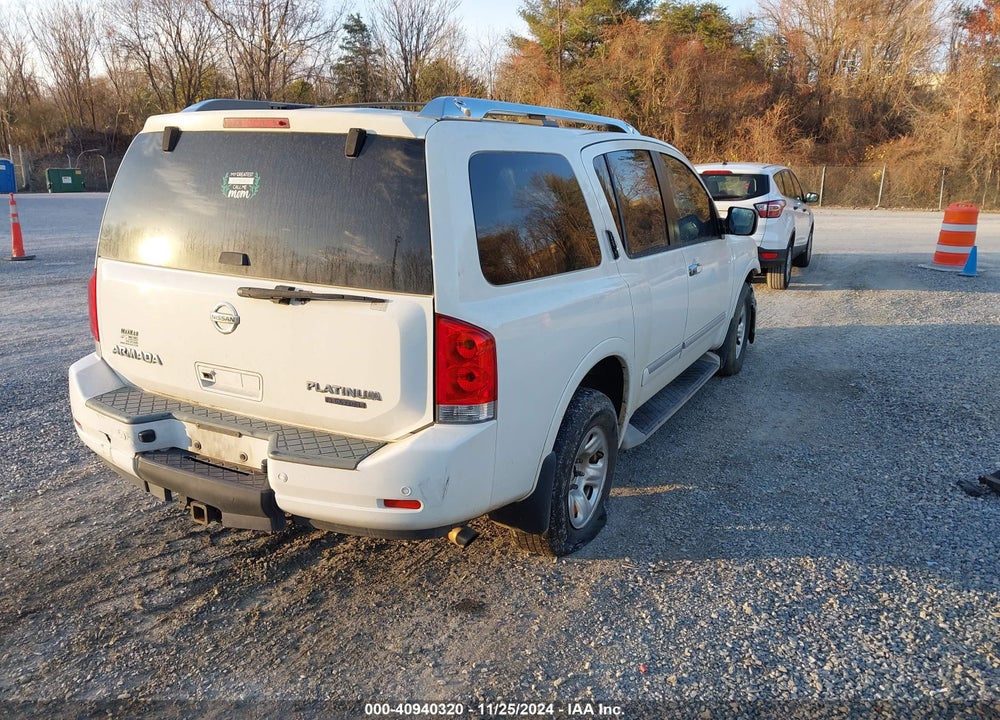 2010 NISSAN ARMADA PLATINUM VIN: 5N1BA0NF3AN618271