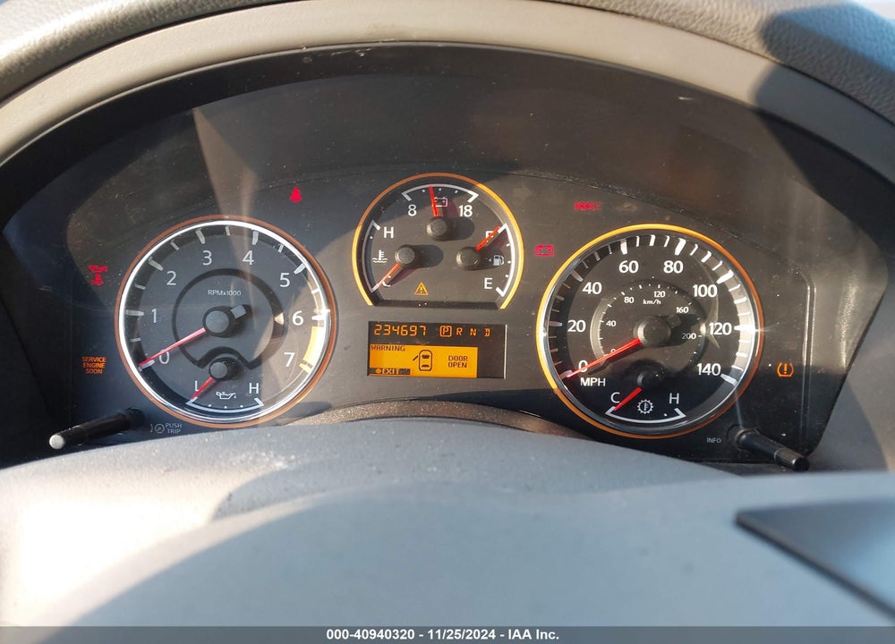 2010 NISSAN ARMADA PLATINUM VIN: 5N1BA0NF3AN618271