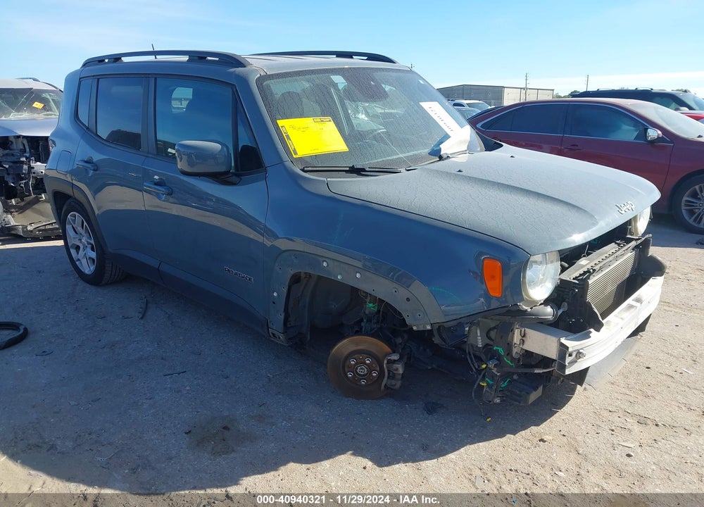 2018 JEEP RENEGADE LATITUDE FWD VIN: ZACCJABB6JPJ40805