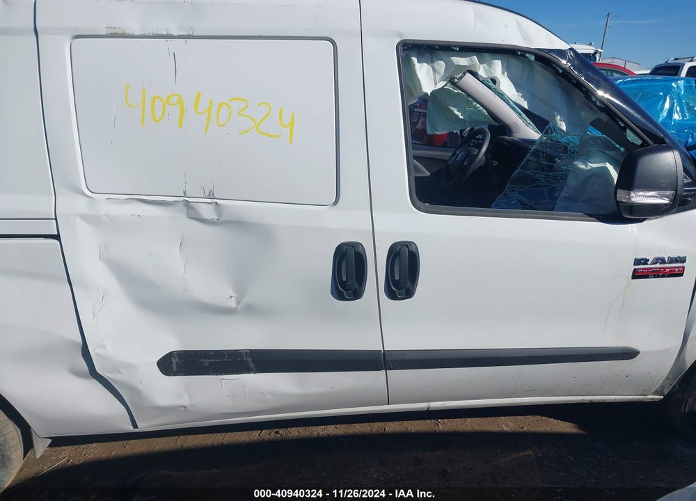 2022 RAM PROMASTER CITY CARGO VAN VIN: ZFBHRFAB6N6W72275