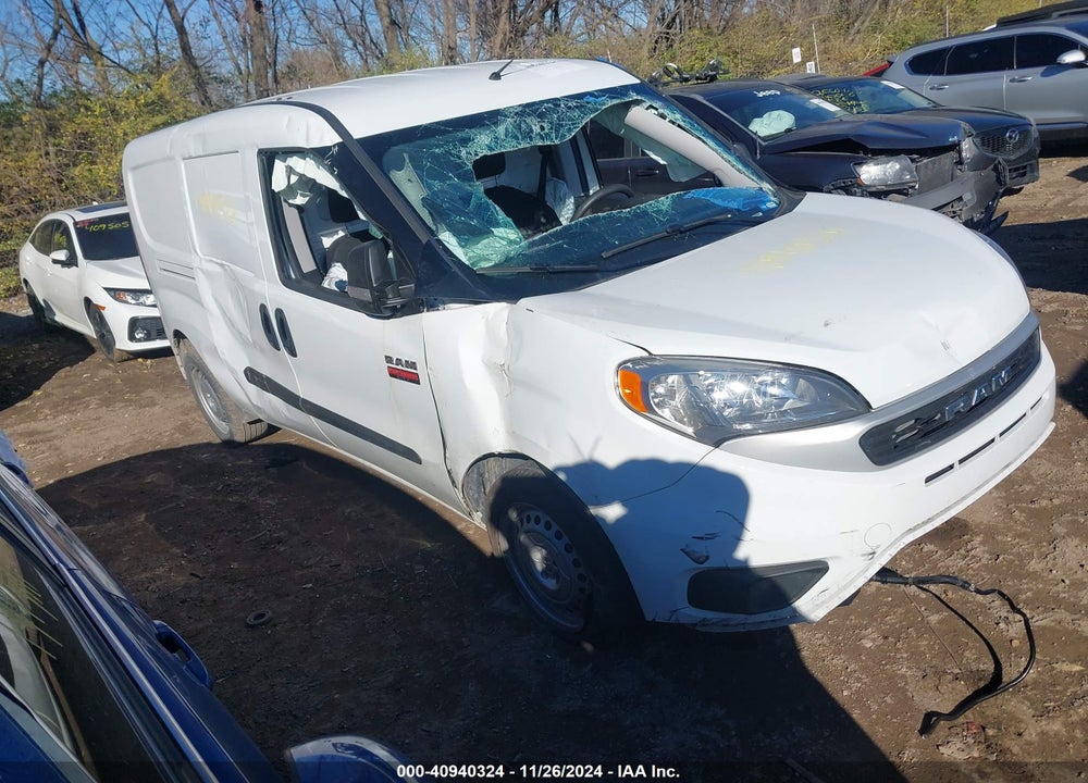 2022 RAM PROMASTER CITY CARGO VAN VIN: ZFBHRFAB6N6W72275