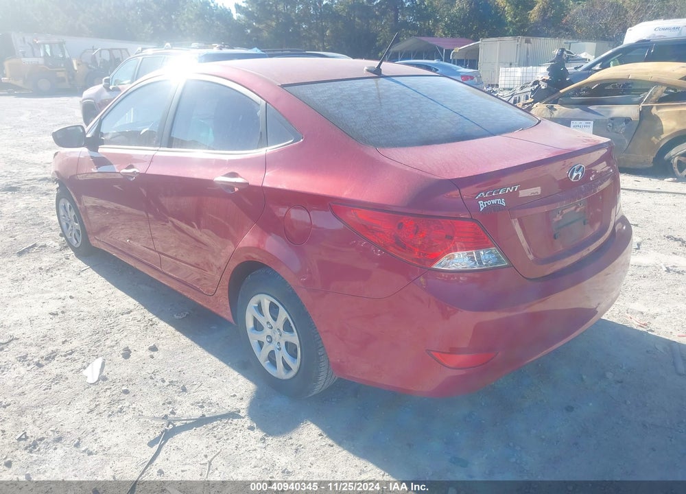 2014 HYUNDAI ACCENT GLS VIN: KMHCT4AE2EU646819