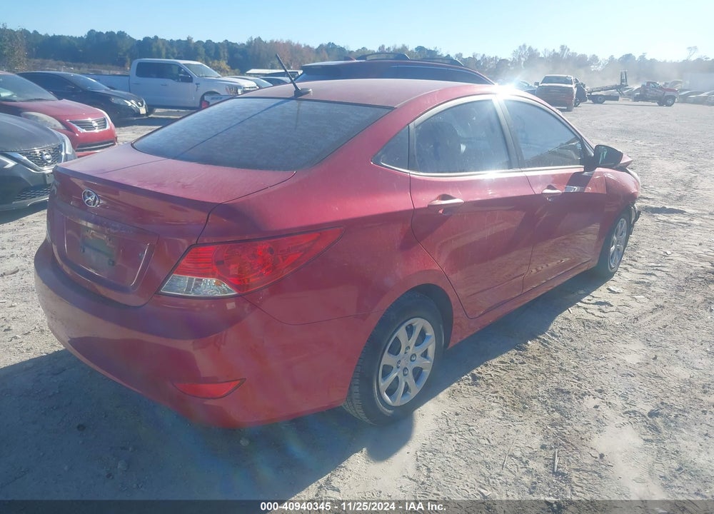 2014 HYUNDAI ACCENT GLS VIN: KMHCT4AE2EU646819