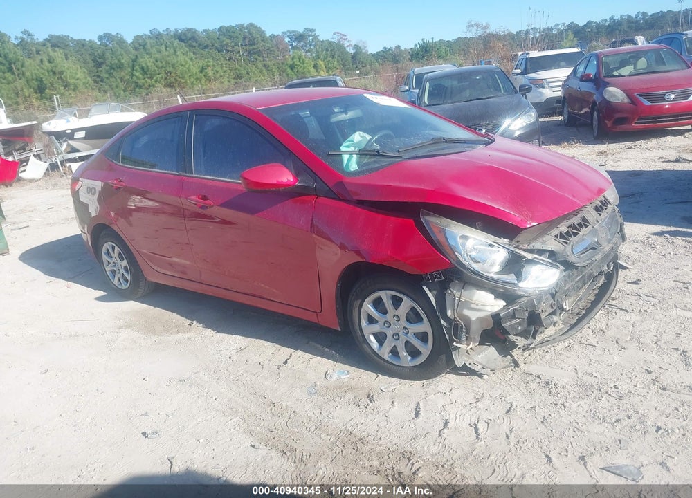 2014 HYUNDAI ACCENT GLS VIN: KMHCT4AE2EU646819
