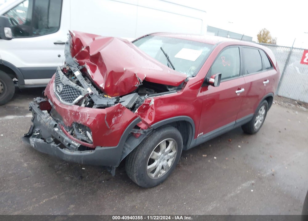 2011 KIA SORENTO LX VIN: 5XYKTCA14BG014330