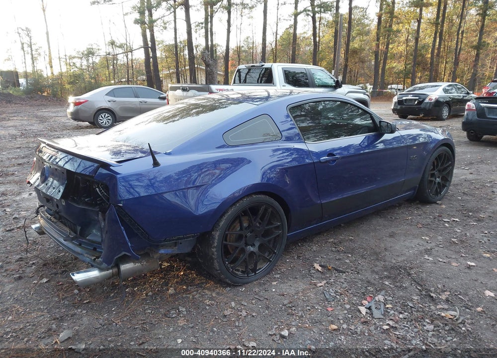 2013 FORD MUSTANG GT VIN: 1ZVBP8CFXD5263086