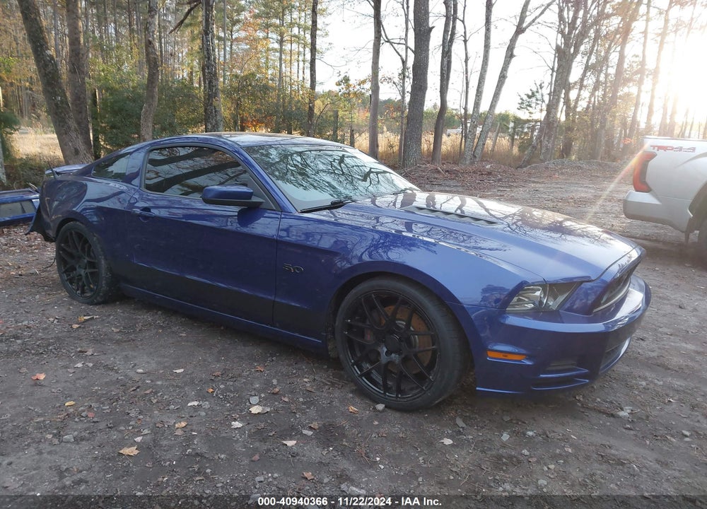 2013 FORD MUSTANG GT VIN: 1ZVBP8CFXD5263086