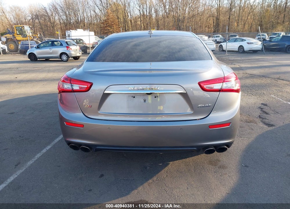 2016 MASERATI GHIBLI S Q4 VIN: ZAM57RTA1G1171527