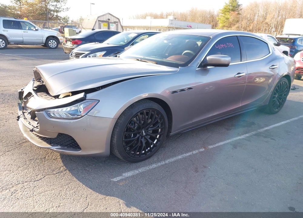 2016 MASERATI GHIBLI S Q4 VIN: ZAM57RTA1G1171527