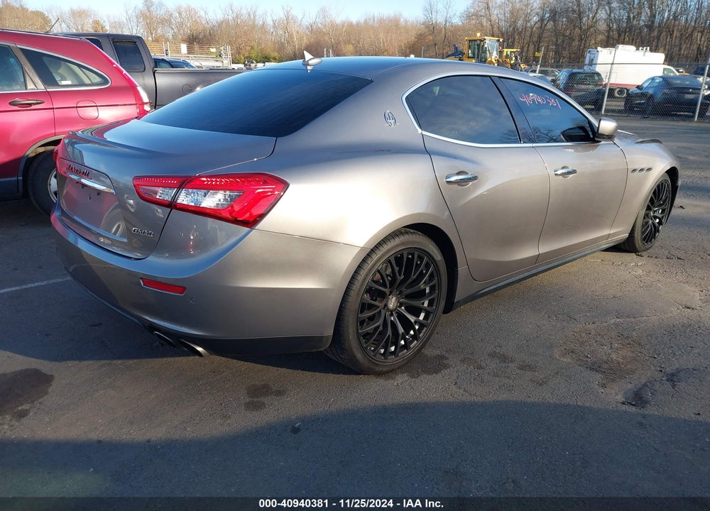 2016 MASERATI GHIBLI S Q4 VIN: ZAM57RTA1G1171527