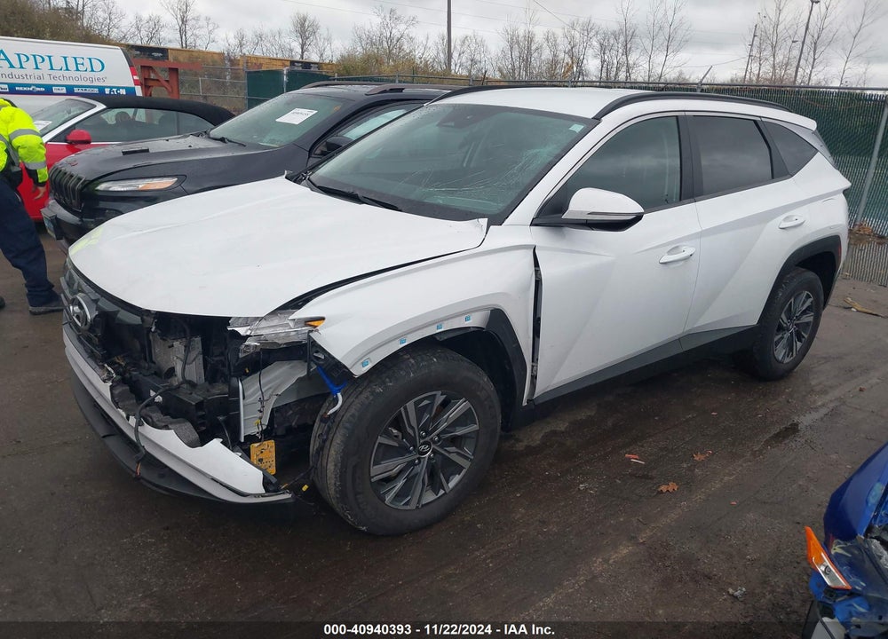 2022 HYUNDAI TUCSON HYBRID BLUE VIN: KM8JBCA17NU020135