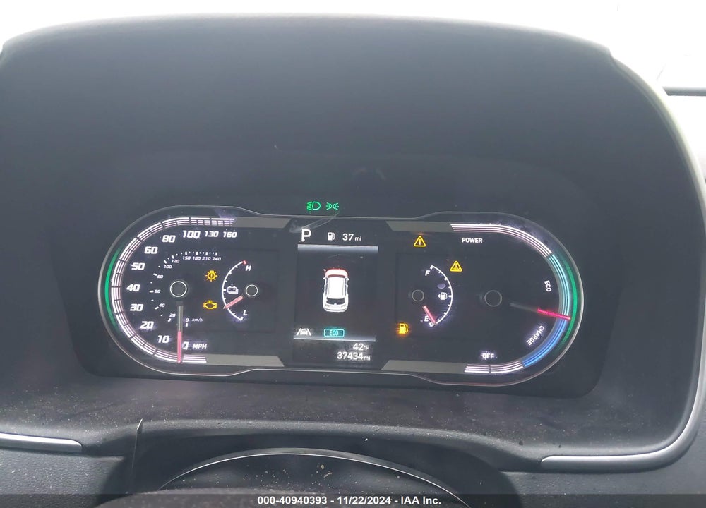 2022 HYUNDAI TUCSON HYBRID BLUE VIN: KM8JBCA17NU020135