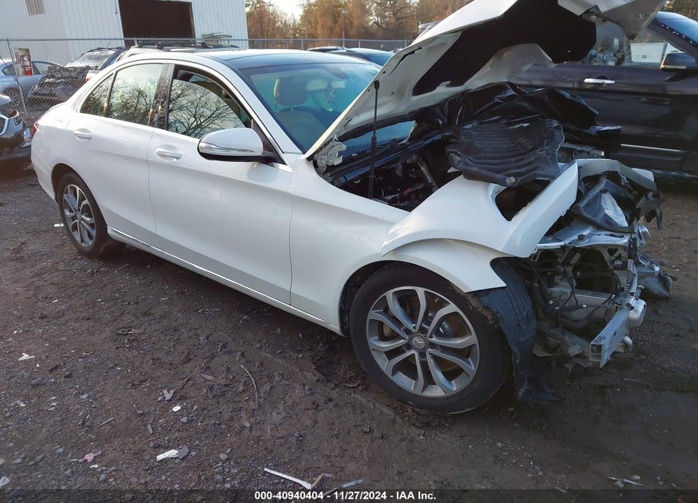 2016 MERCEDES-BENZ C 300 4MATIC/LUXURY 4MATIC/SPORT 4MATIC VIN: WDDWF4KBXGR130409