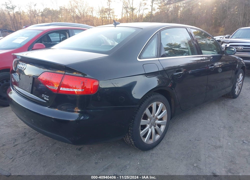 2010 AUDI A4 VIN: WAUFFAFL5AN053715