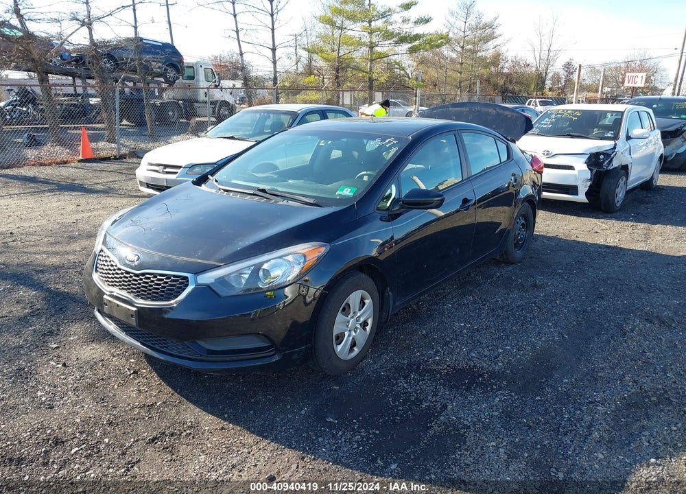 2016 KIA FORTE LX VIN: KNAFK4A65G5474972