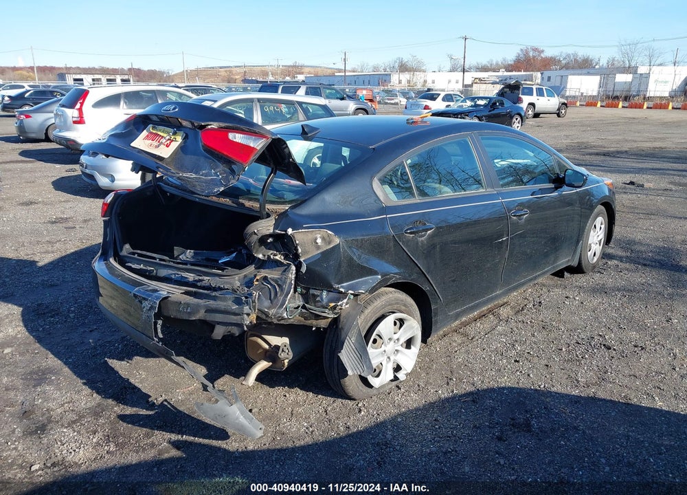 2016 KIA FORTE LX VIN: KNAFK4A65G5474972