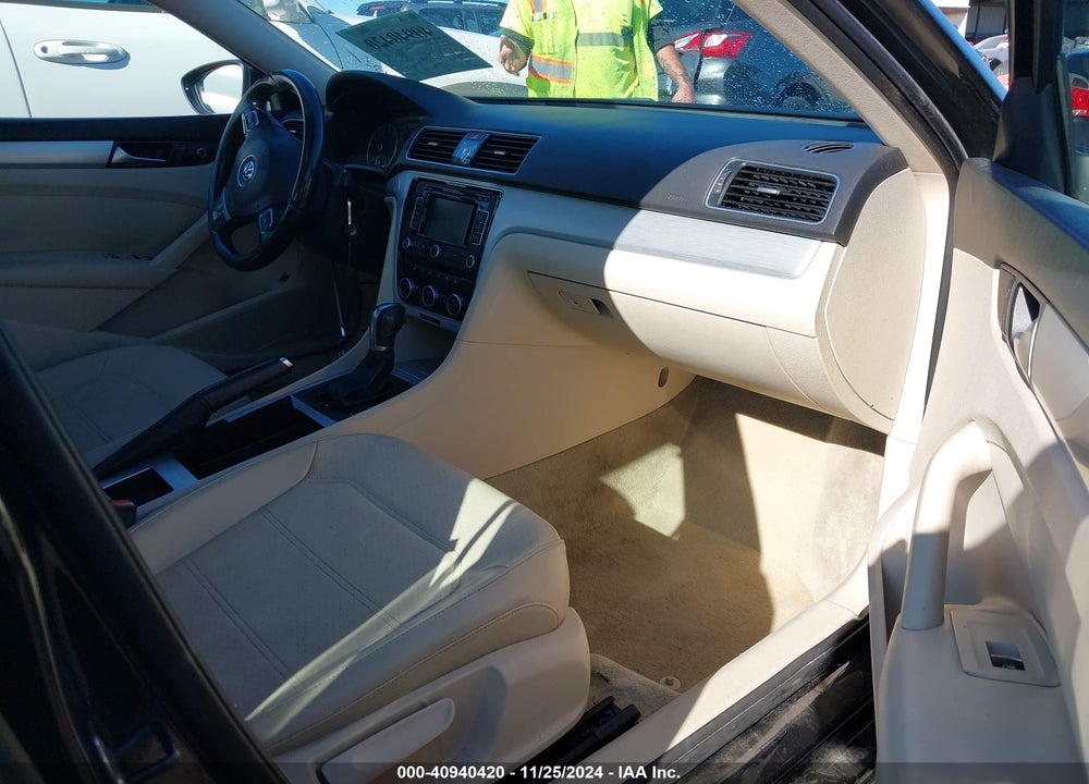 2012 VOLKSWAGEN PASSAT 2.5L SE VIN: 1VWBH7A30CC074005