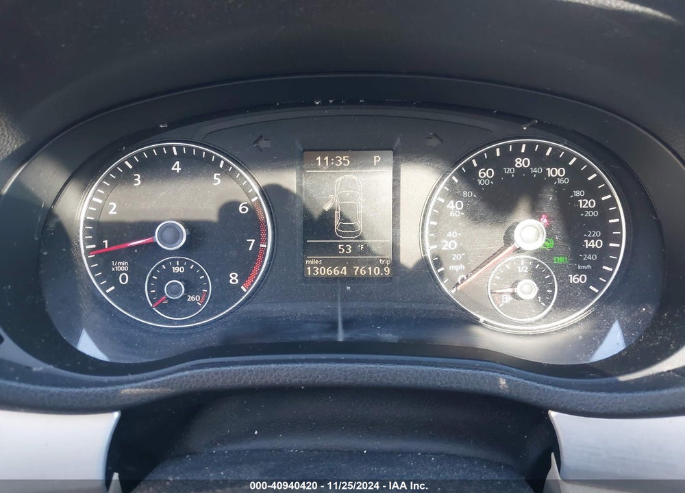 2012 VOLKSWAGEN PASSAT 2.5L SE VIN: 1VWBH7A30CC074005