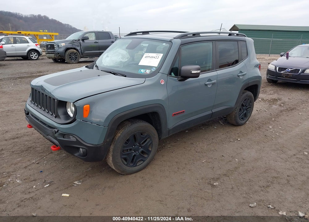 2018 JEEP RENEGADE TRAILHAWK 4X4 VIN: ZACCJBCB4JPG72853
