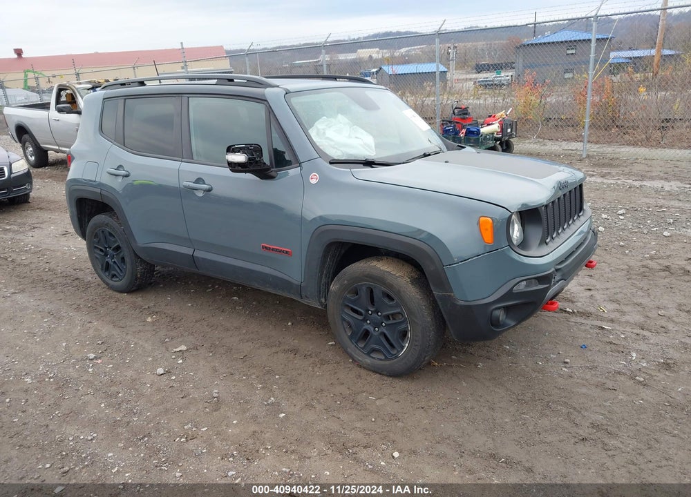2018 JEEP RENEGADE TRAILHAWK 4X4 VIN: ZACCJBCB4JPG72853
