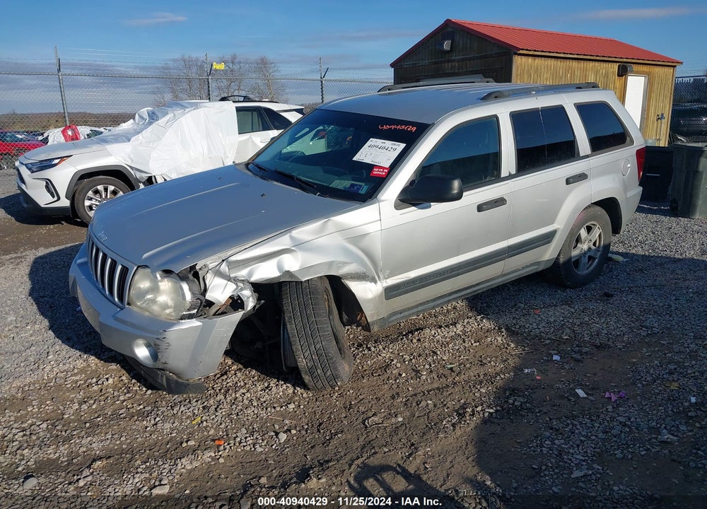 2005 JEEP GRAND CHEROKEE LAREDO VIN: 1J4GR48K65C655023