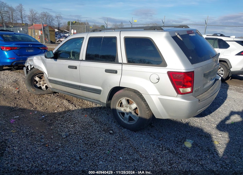 2005 JEEP GRAND CHEROKEE LAREDO VIN: 1J4GR48K65C655023