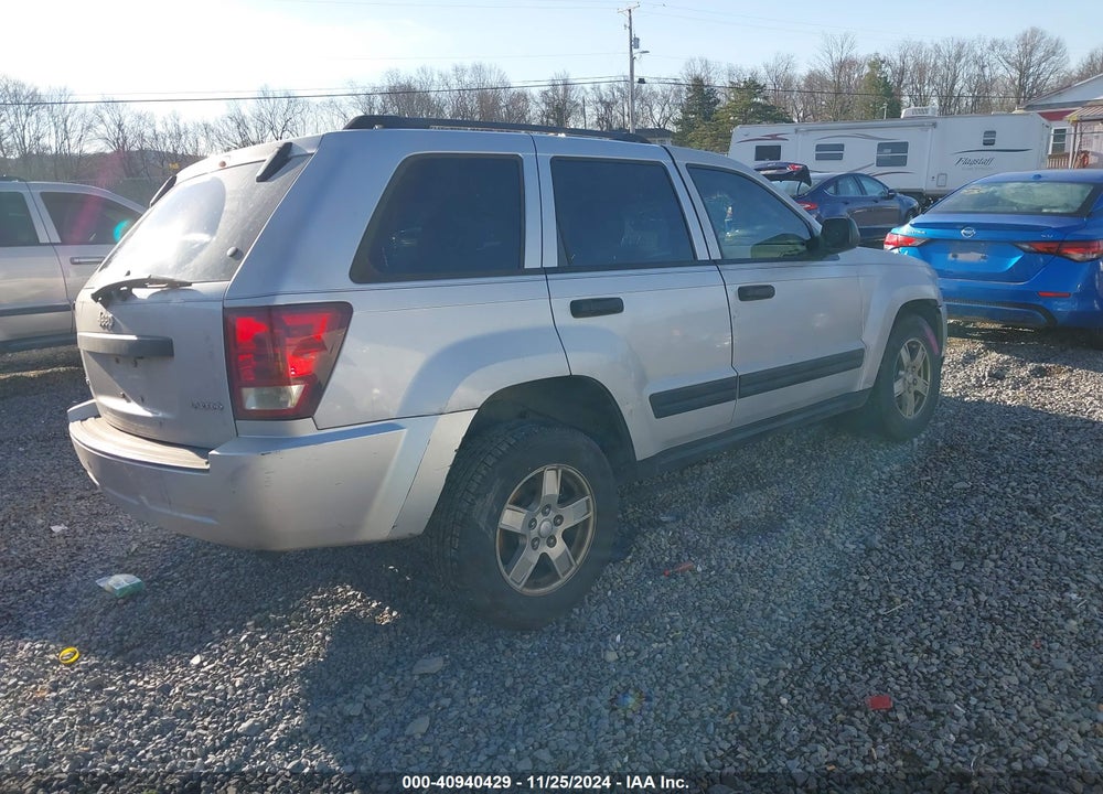 2005 JEEP GRAND CHEROKEE LAREDO VIN: 1J4GR48K65C655023