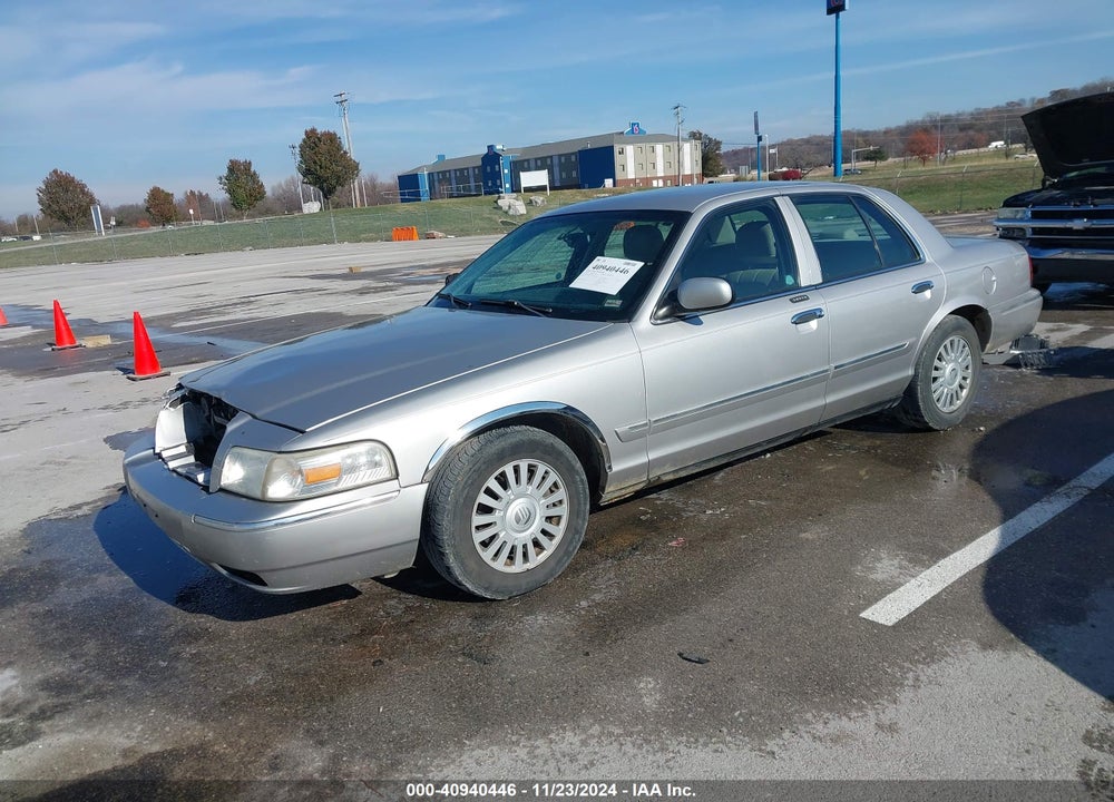 2008 MERCURY GRAND MARQUIS LS VIN: 2MEFM75V98X605464