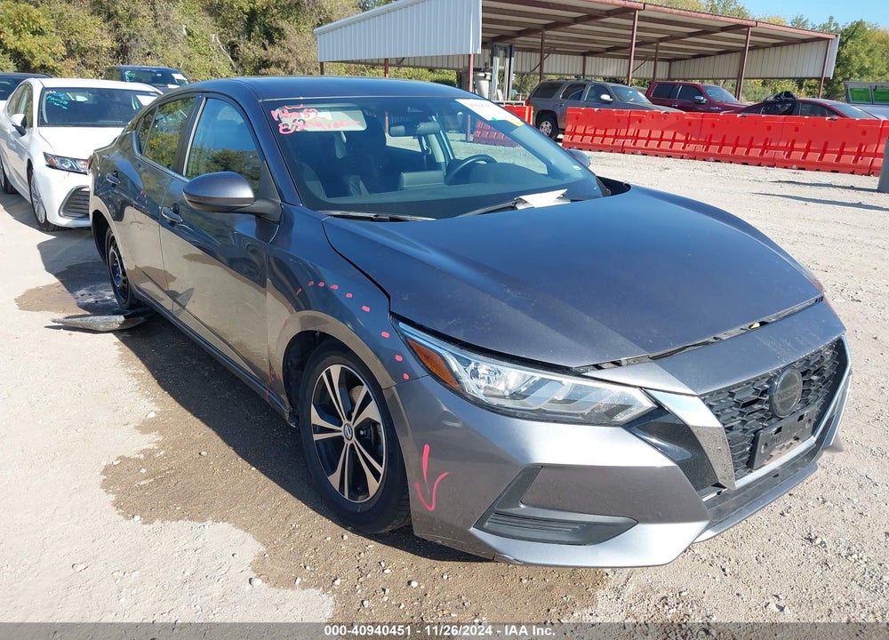 2021 NISSAN SENTRA SV XTRONIC CVT VIN: 3N1AB8CV2MY301338