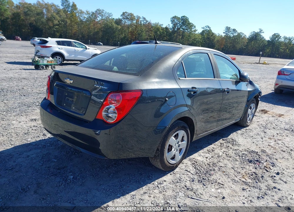 2014 CHEVROLET SONIC LS AUTO VIN: 1G1JA5SH4E4173854