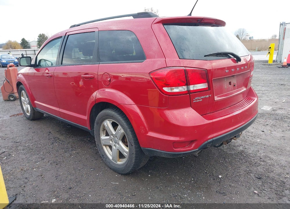2012 DODGE JOURNEY SXT VIN: 3C4PDDBG4CT297480