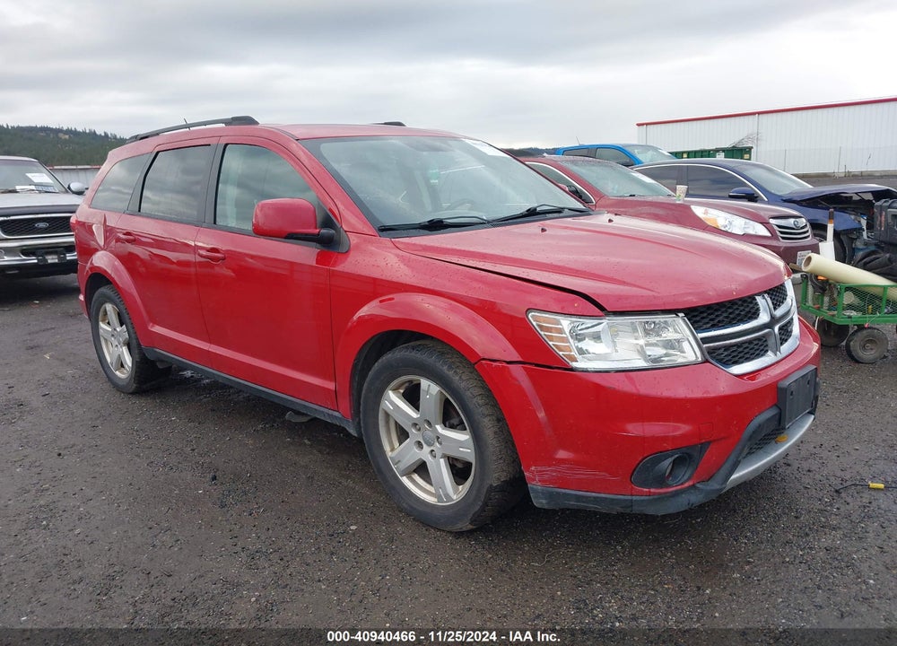 2012 DODGE JOURNEY SXT VIN: 3C4PDDBG4CT297480