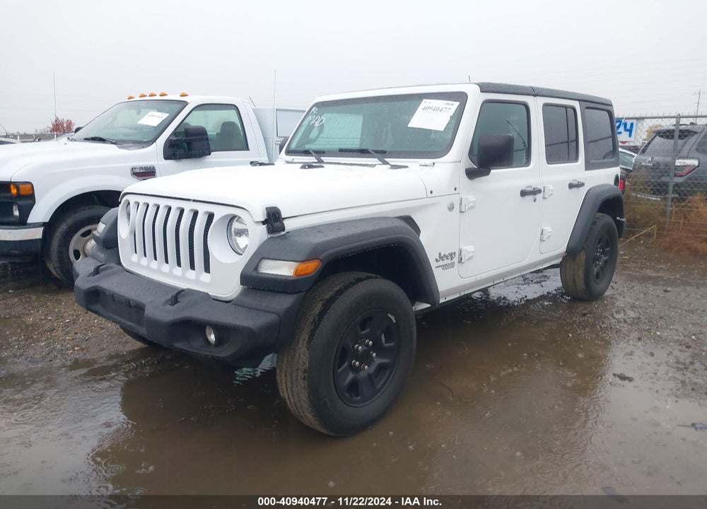 2020 JEEP WRANGLER UNLIMITED SPORT 4X4 VIN: 1C4HJXDG6LW201676