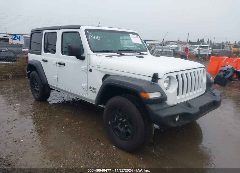 2020 JEEP WRANGLER UNLIMITED SPORT 4X4 VIN: 1C4HJXDG6LW201676