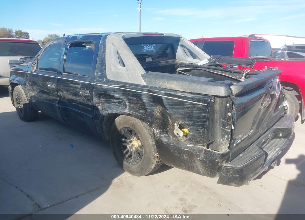 2007 CHEVROLET AVALANCHE 1500 LT VIN: 3GNEC12057G259774