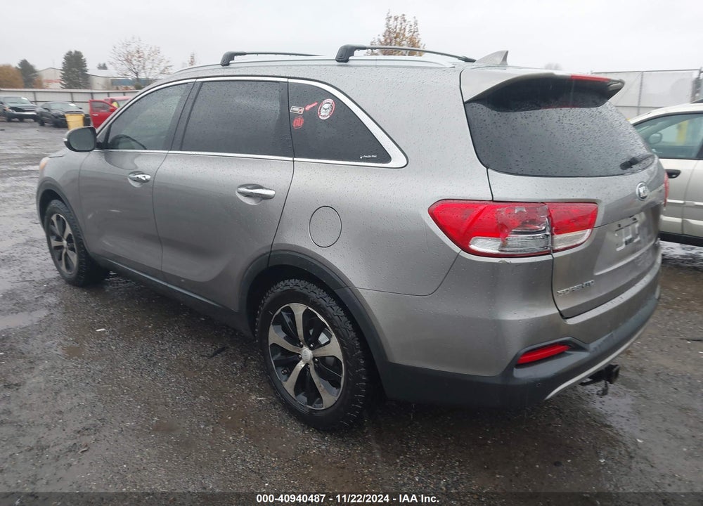 2016 KIA SORENTO 3.3L EX VIN: 5XYPH4A51GG079840