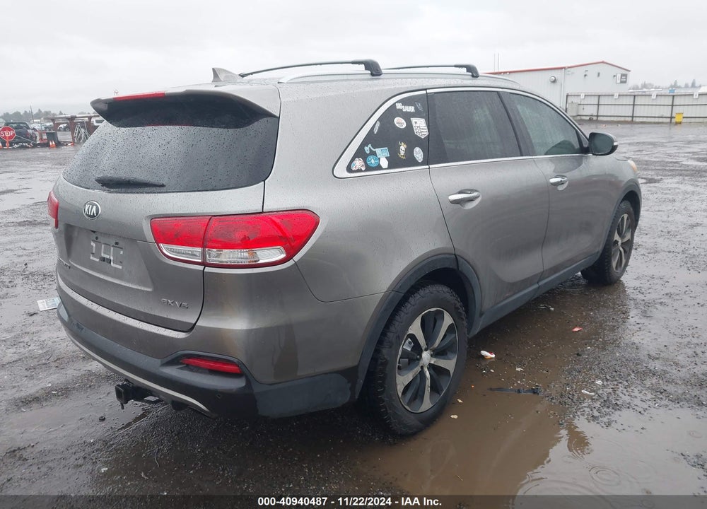 2016 KIA SORENTO 3.3L EX VIN: 5XYPH4A51GG079840