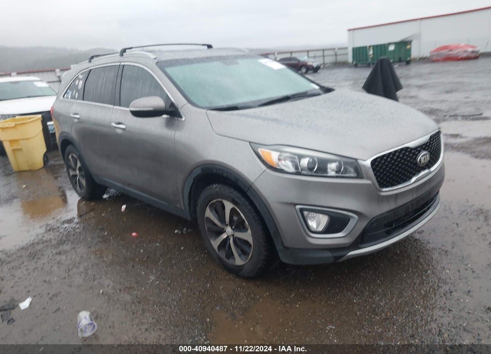 2016 KIA SORENTO 3.3L EX VIN: 5XYPH4A51GG079840