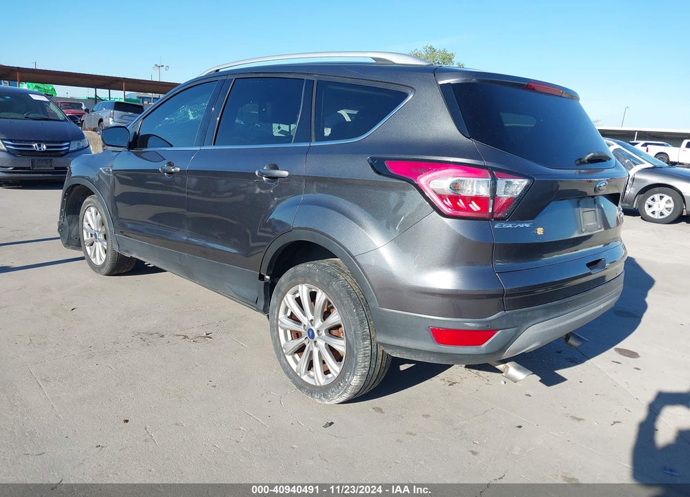 2017 FORD ESCAPE TITANIUM VIN: 1FMCU0JD2HUB79693
