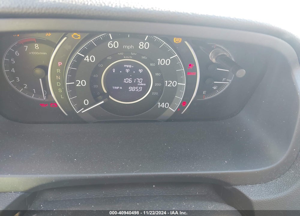 2016 HONDA CR-V EX-L VIN: 5J6RM3H70GL023456