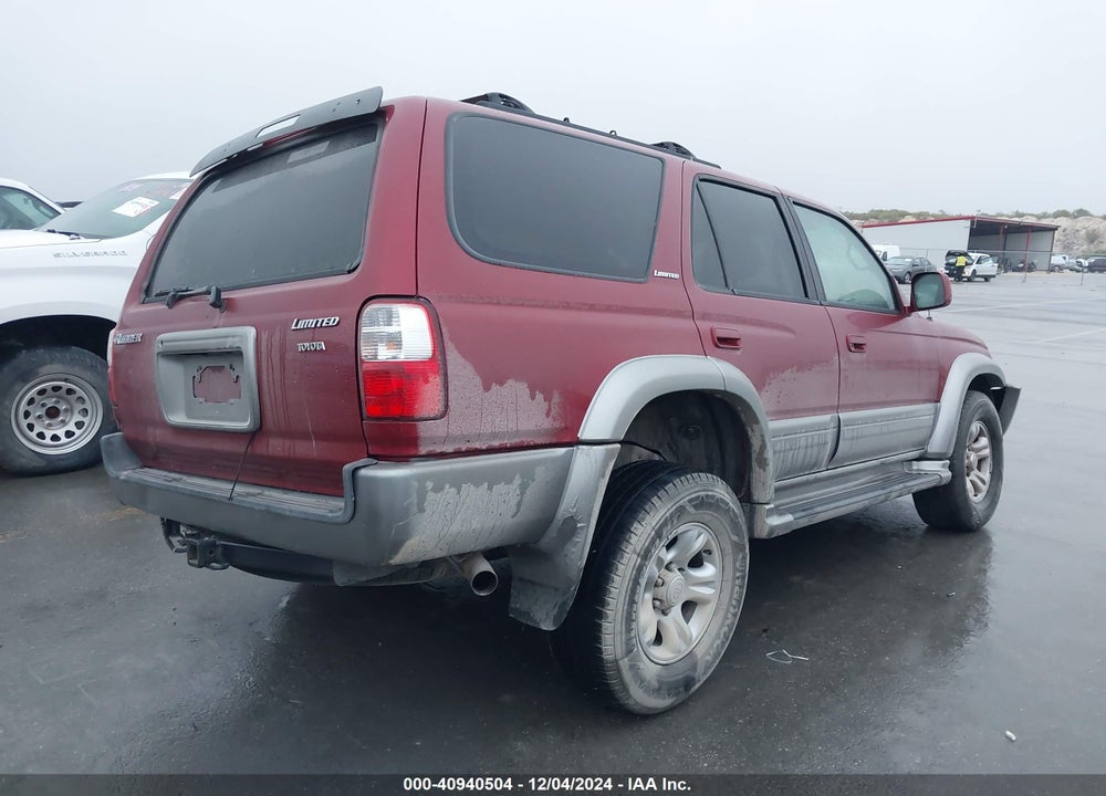 2002 TOYOTA 4RUNNER LIMITED V6 VIN: JT3GN87R820235336