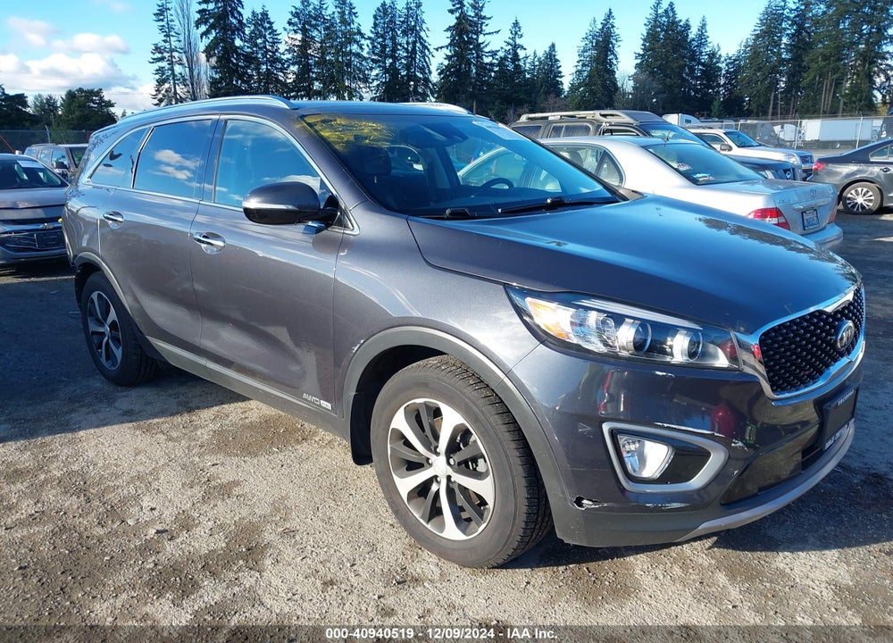 2017 KIA SORENTO 3.3L EX VIN: 5XYPHDA59HG300263