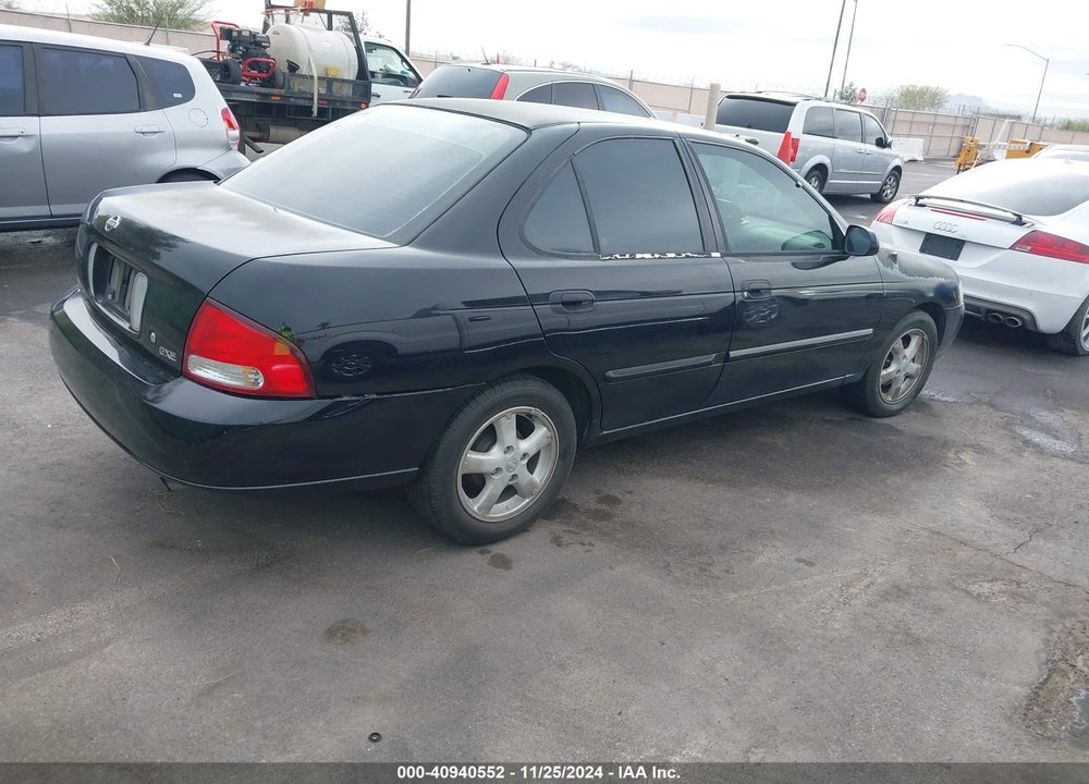 2000 NISSAN SENTRA GXE/XE VIN: 3N1CB51D5YL323273