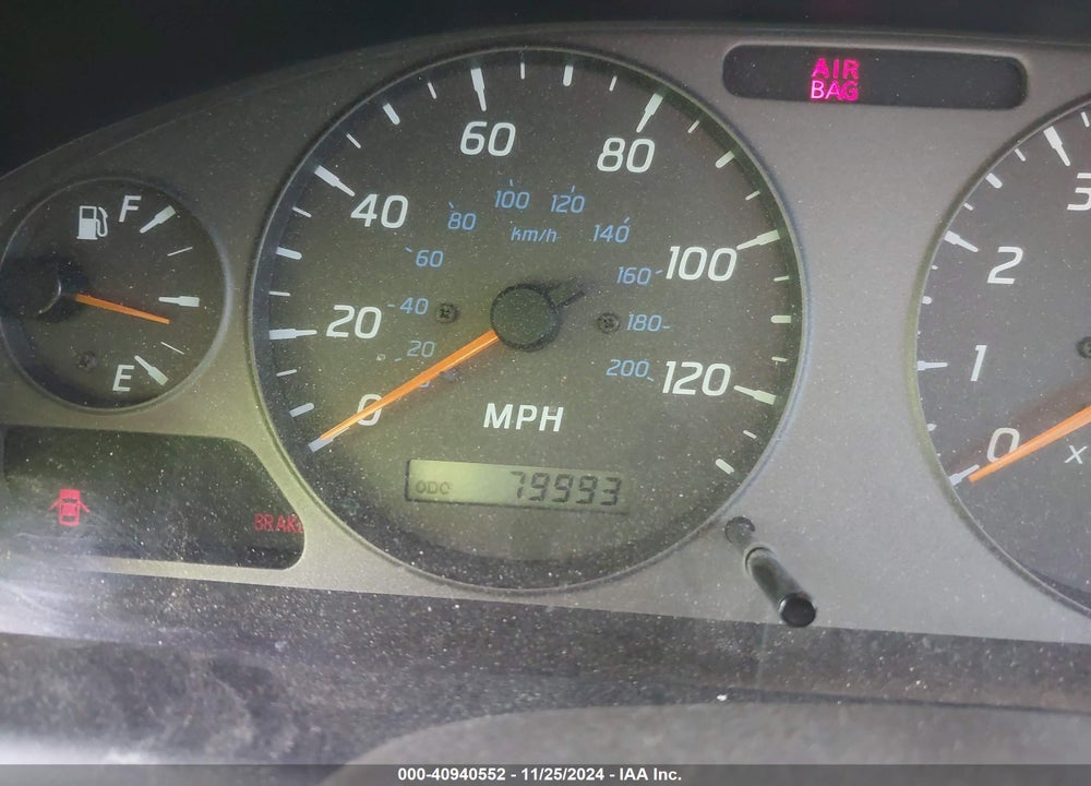 2000 NISSAN SENTRA GXE/XE VIN: 3N1CB51D5YL323273