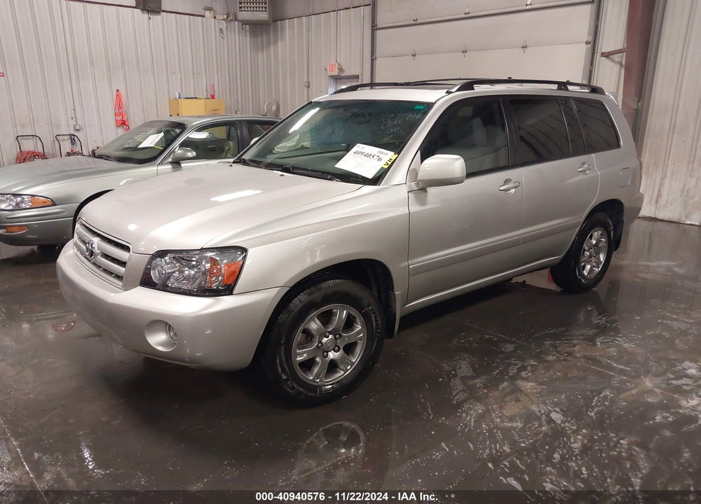 2007 TOYOTA HIGHLANDER V6 VIN: JTEGP21A870132684