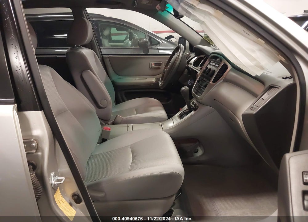 2007 TOYOTA HIGHLANDER V6 VIN: JTEGP21A870132684