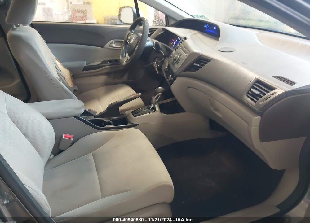 2012 HONDA CIVIC LX VIN: 19XFB2F5XCE375411
