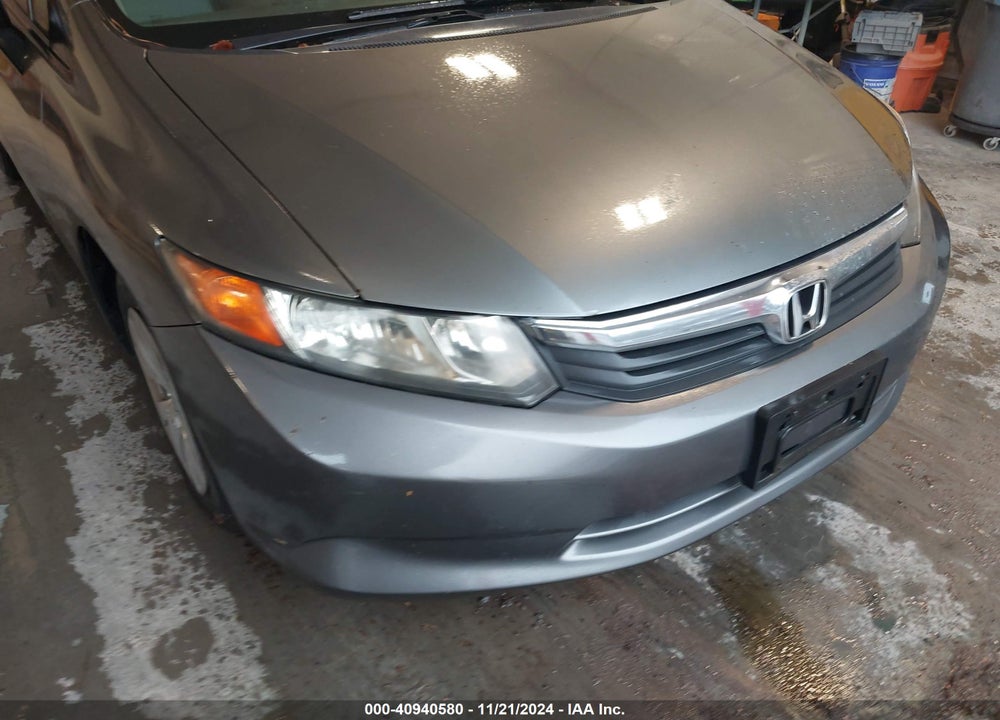 2012 HONDA CIVIC LX VIN: 19XFB2F5XCE375411