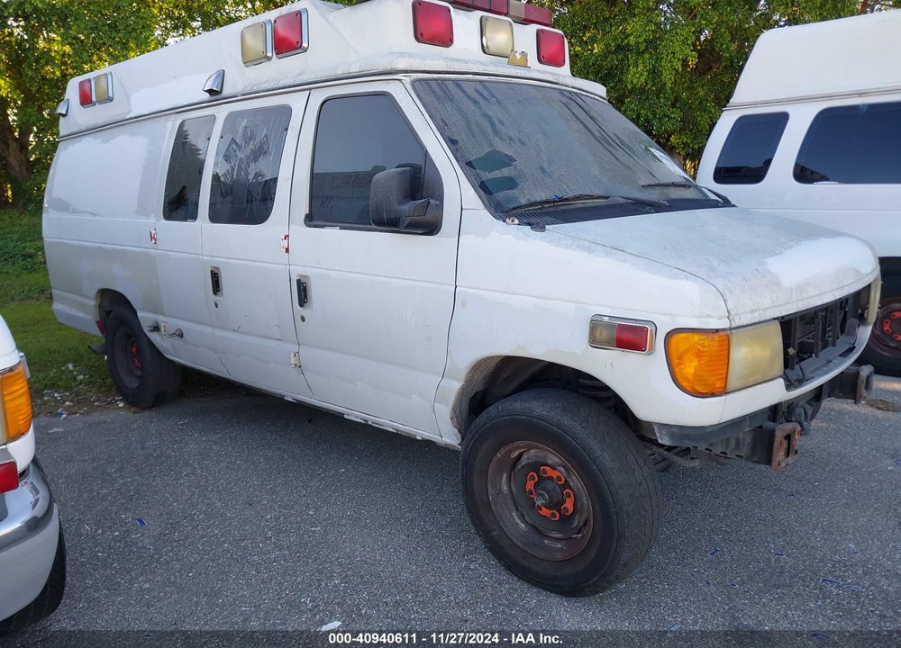 2003 FORD E-350 SUPER DUTY RECREATIONAL VIN: 1FDSS34F83HA90244